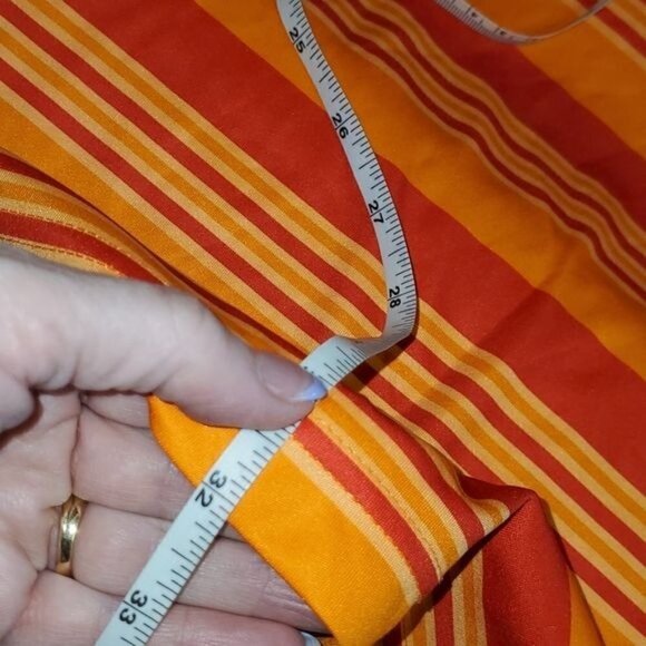 Slazenger Golf Diagonal Cut Buttoned Striped Short Sleeve Sz XL Polo Shirt - Picture 11 of 12